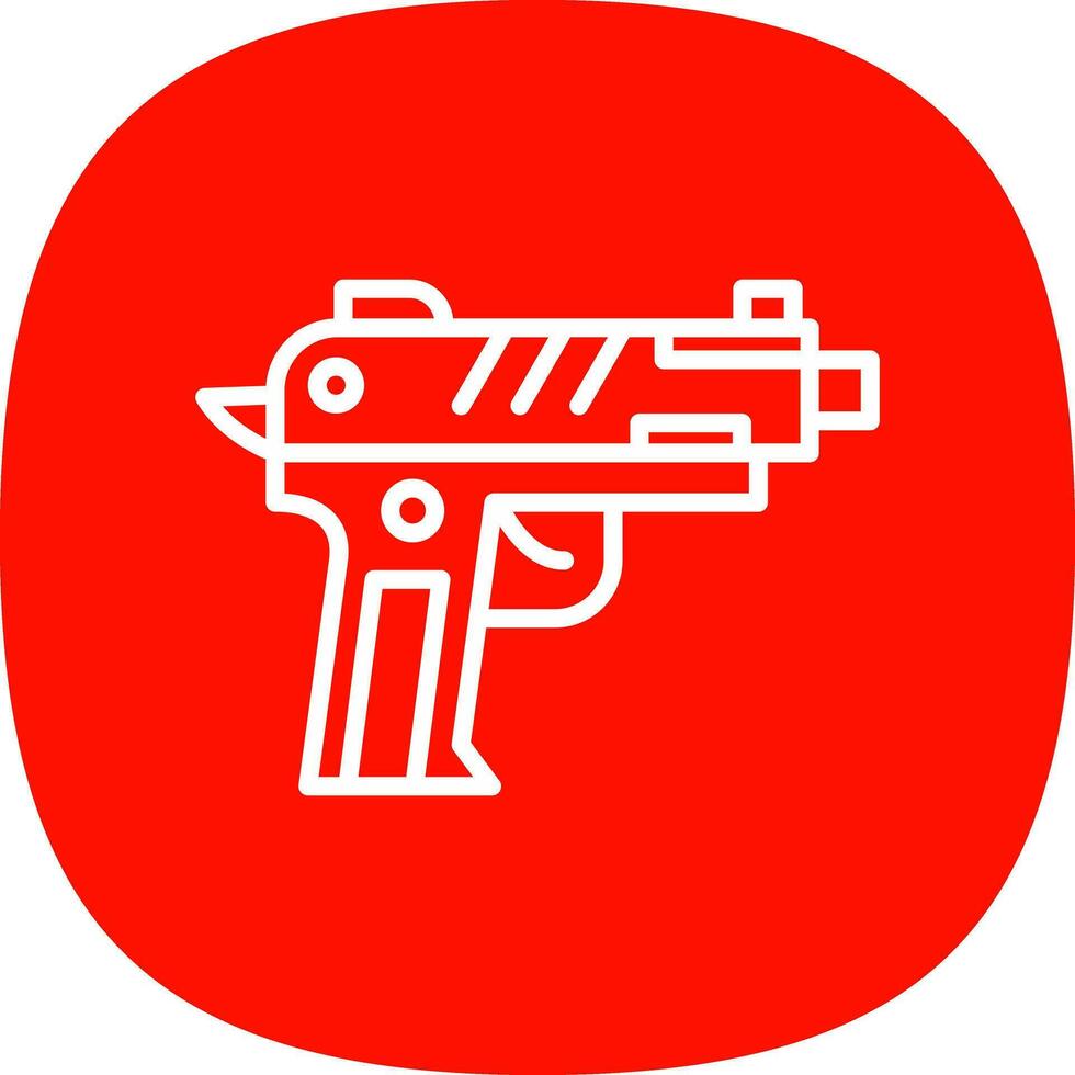 pistola vector icono diseño