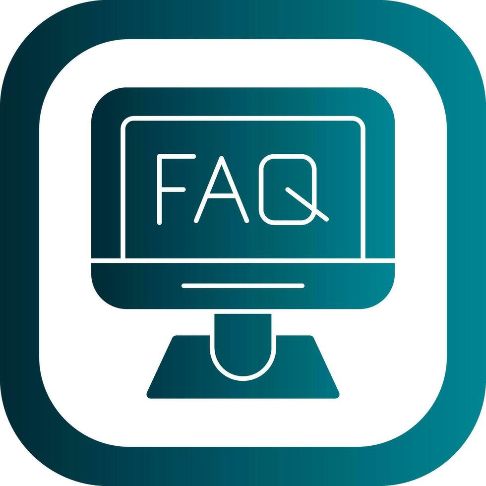 Faq  Vector Icon Design