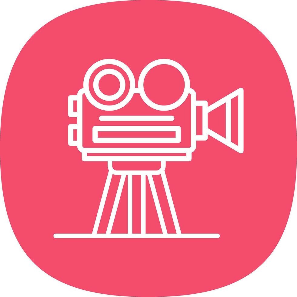 Video Recorder Vector Icon Design