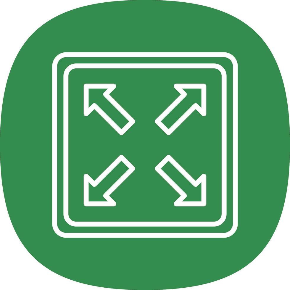 Expand Vector Icon Design
