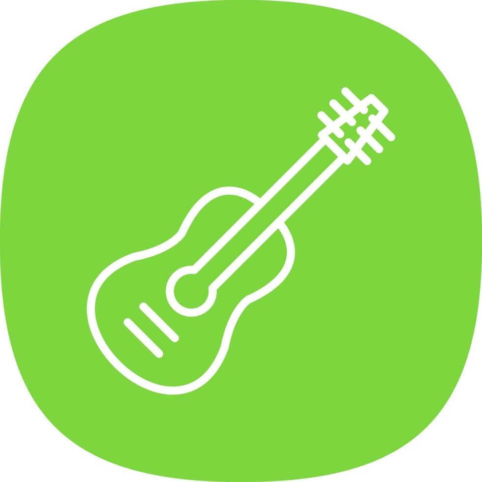 Guitar Vector Icon Design