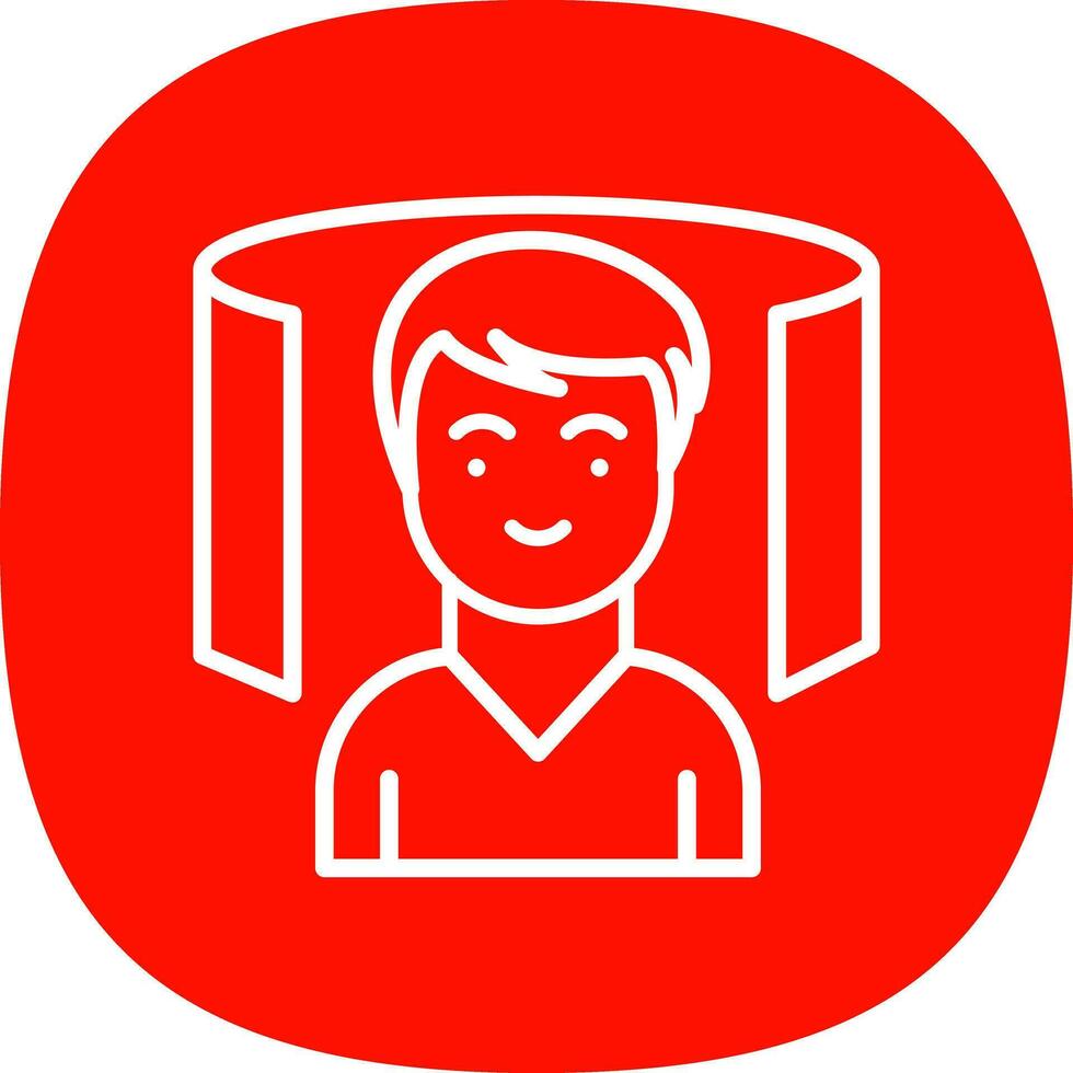 Virtual Tour Vector Icon Design