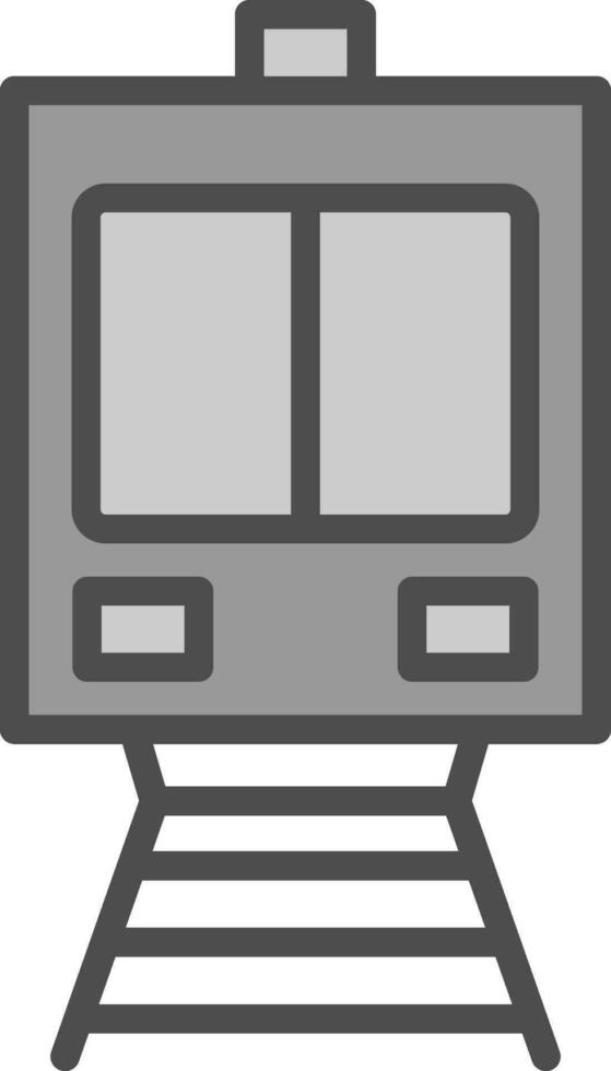 diseño de icono de vector de tren