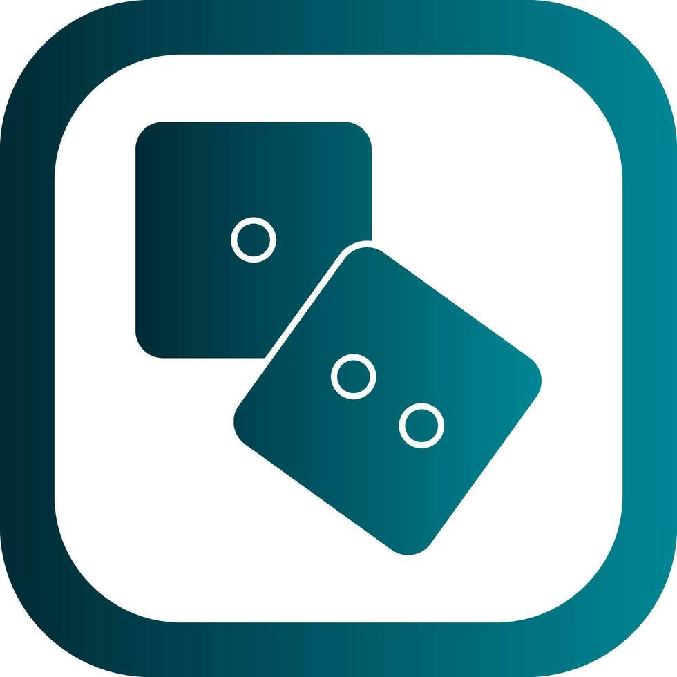 Dices  Vector Icon Design