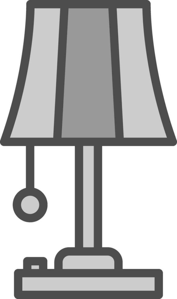 Lamp Vector Icon Design