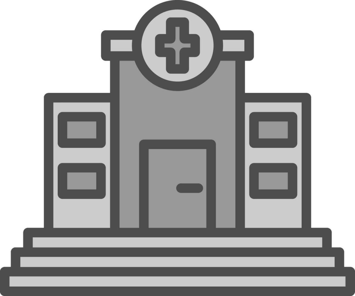 Clinic Vector Icon Design