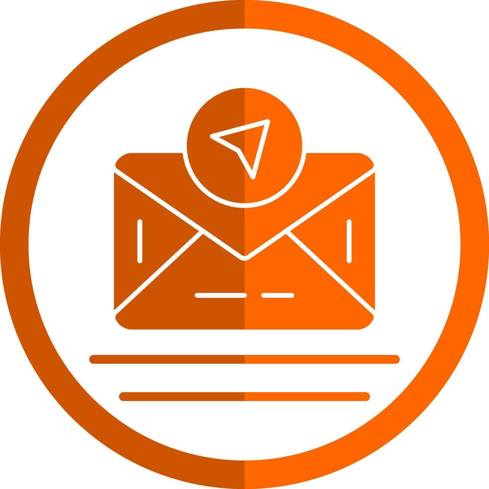 enviar correo vector icono diseño