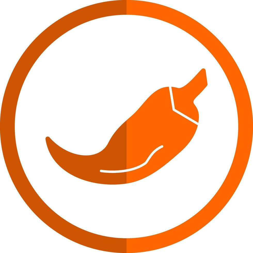 Red Chili Vector Icon Design