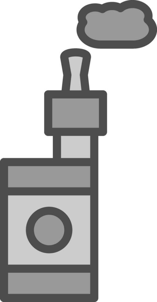 Vaper Vector Icon Design