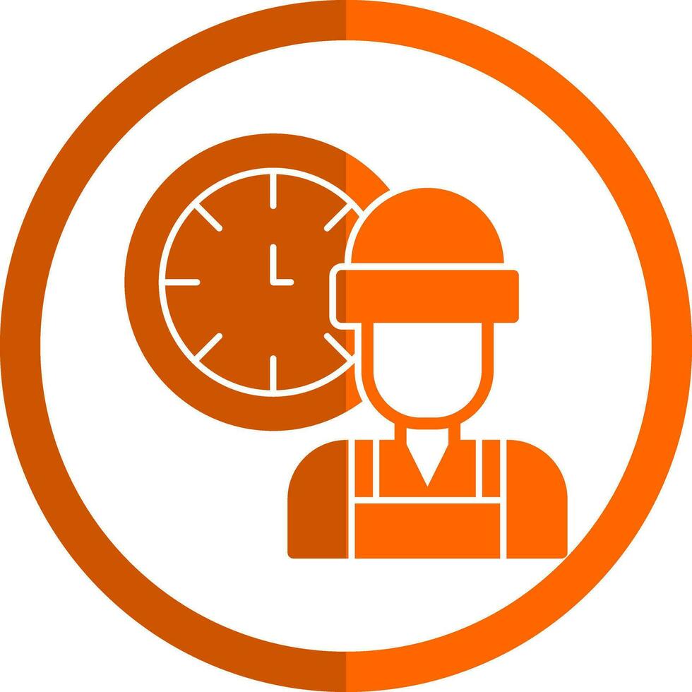 Working Hours  Vector Icon Design