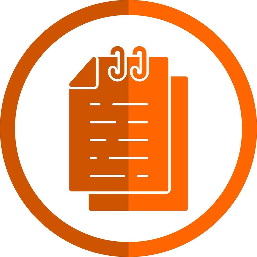 Attached  Vector Icon Design