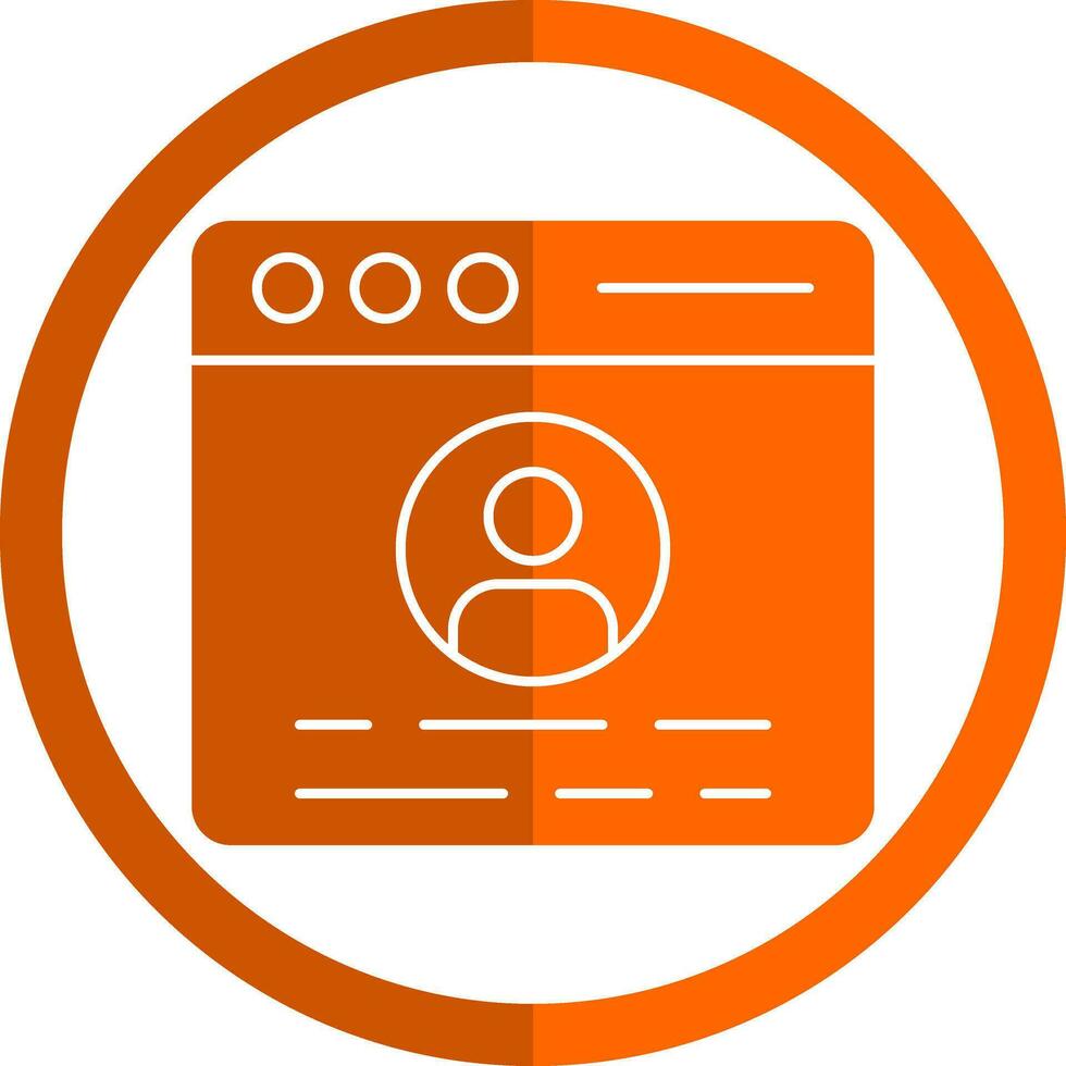 Profile  Vector Icon Design