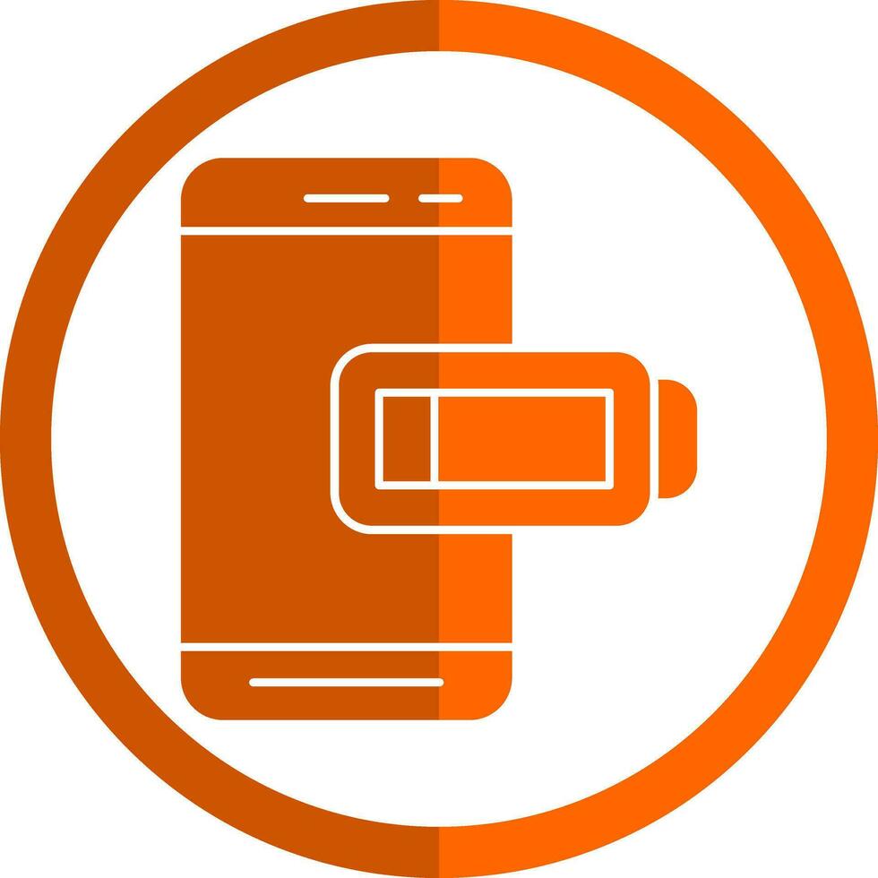 Low Battery  Vector Icon Design