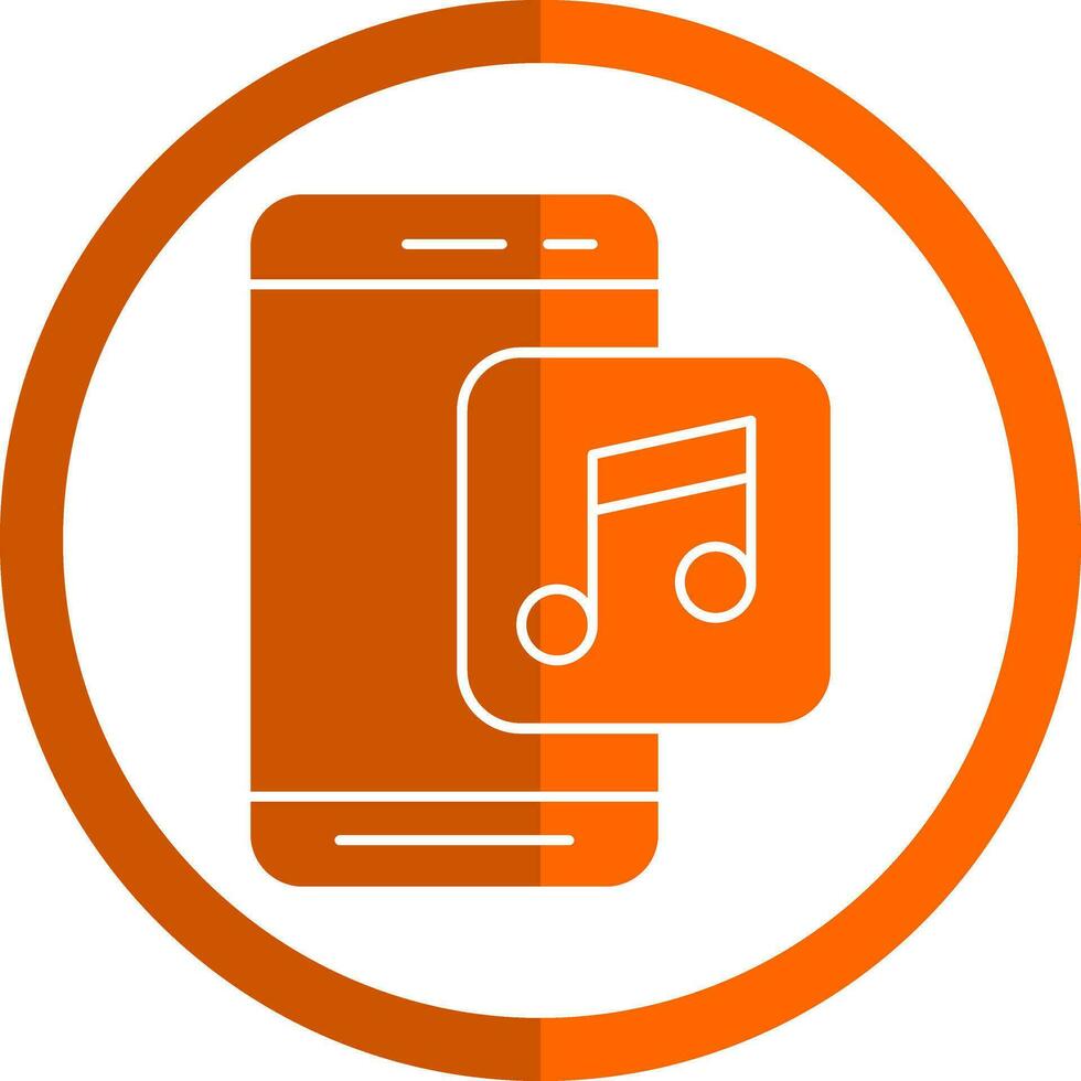 música aplicación vector icono diseño