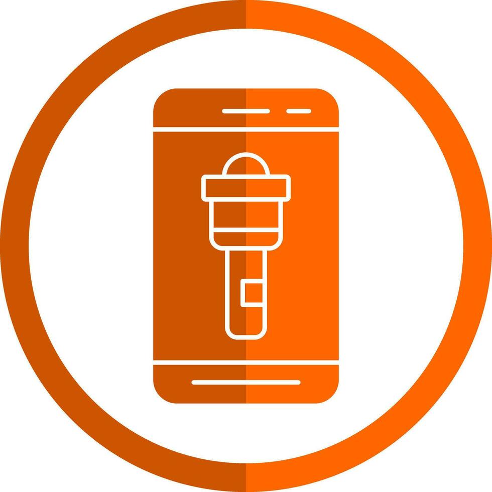 Flashlight  Vector Icon Design