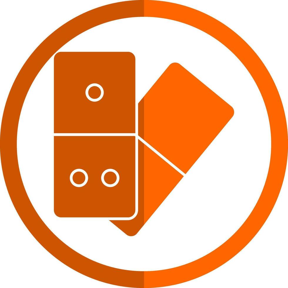Domino  Vector Icon Design