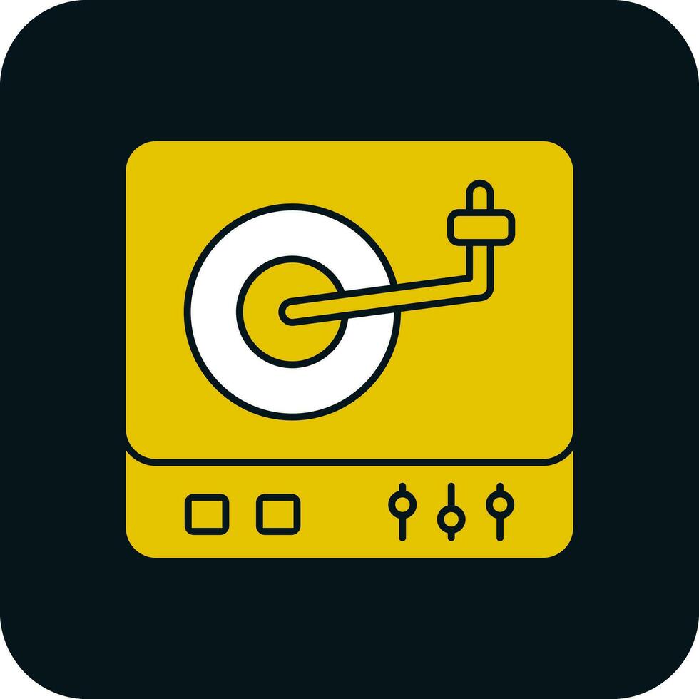 Phonograph  Vector Icon Design