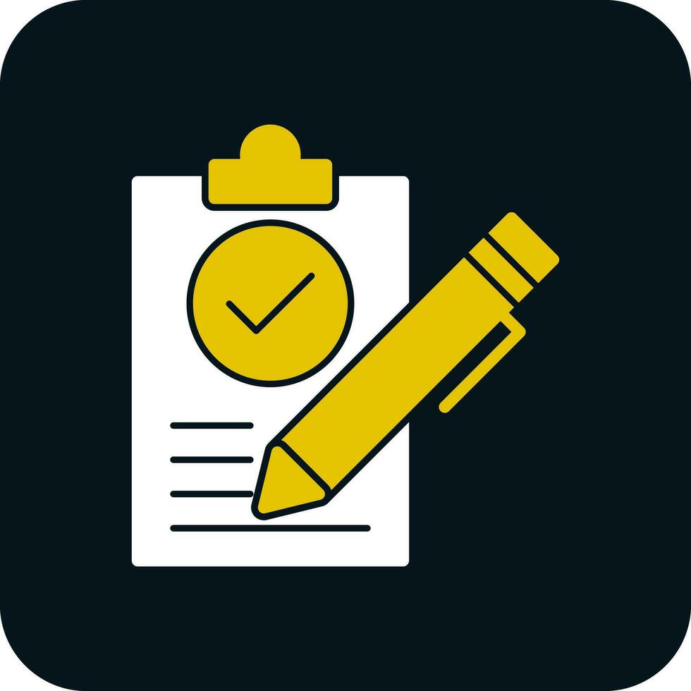 Contract  Vector Icon Design