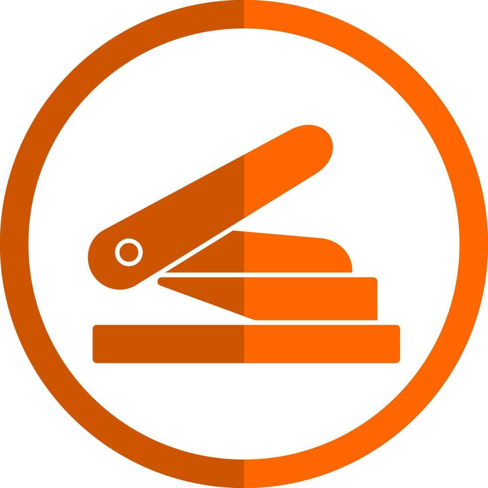 Hole punch  Vector Icon Design