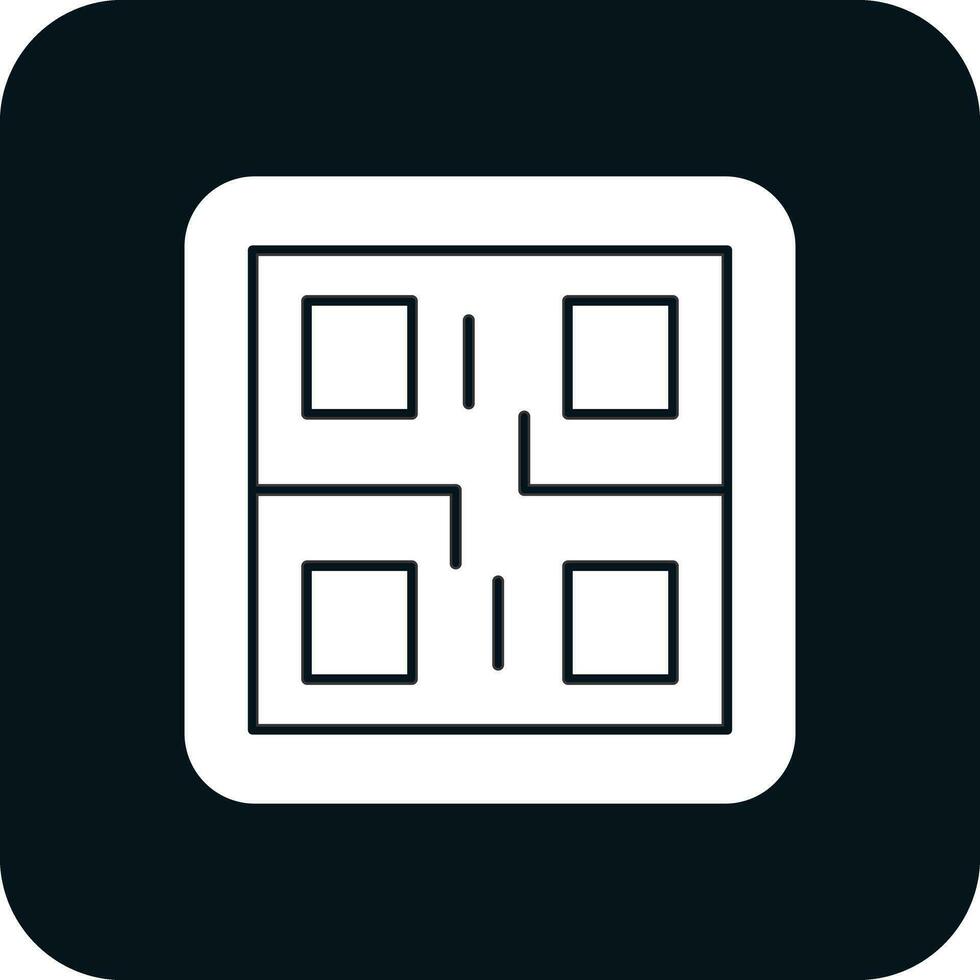 Qr Code  Vector Icon Design