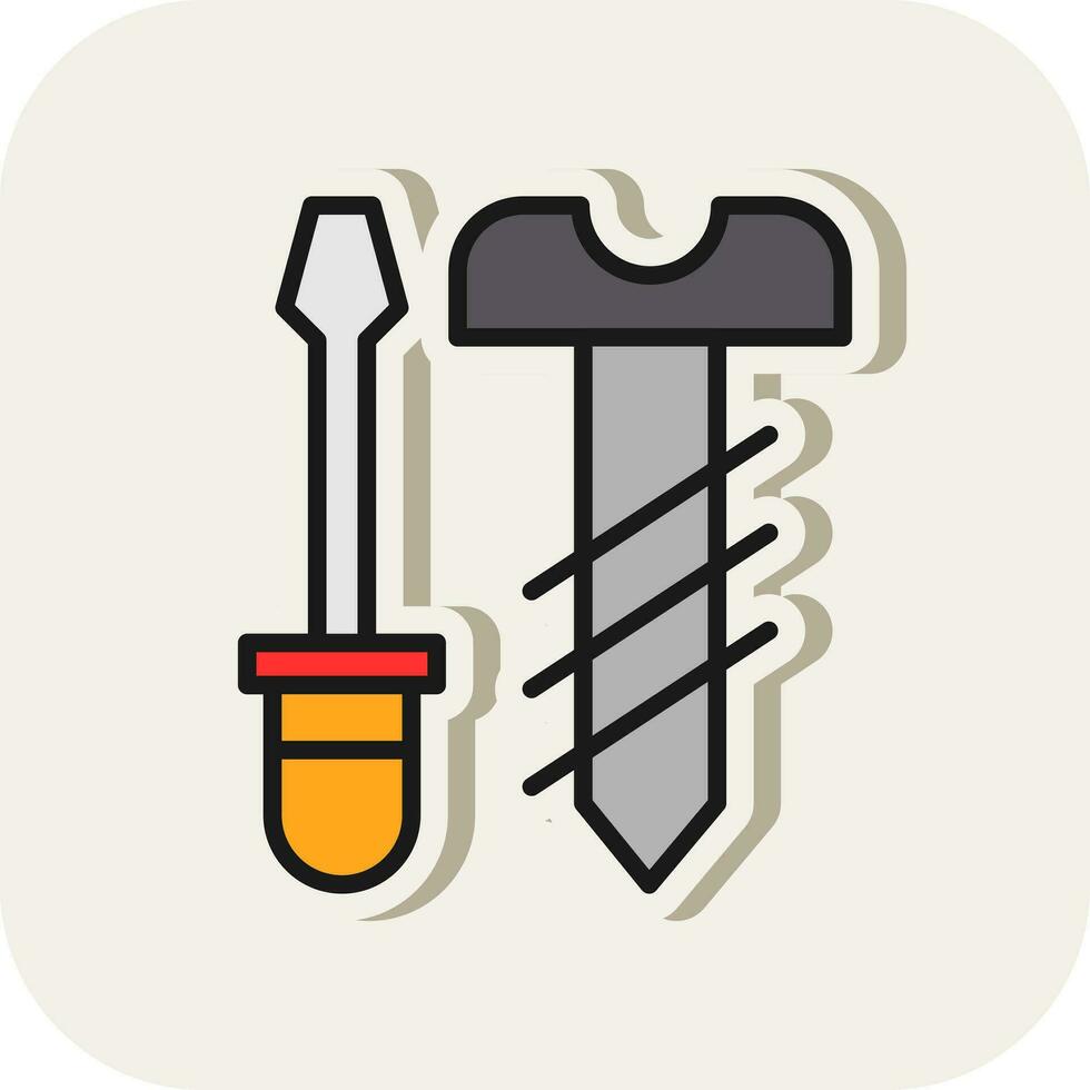 Screwdriver  Vector Icon Design
