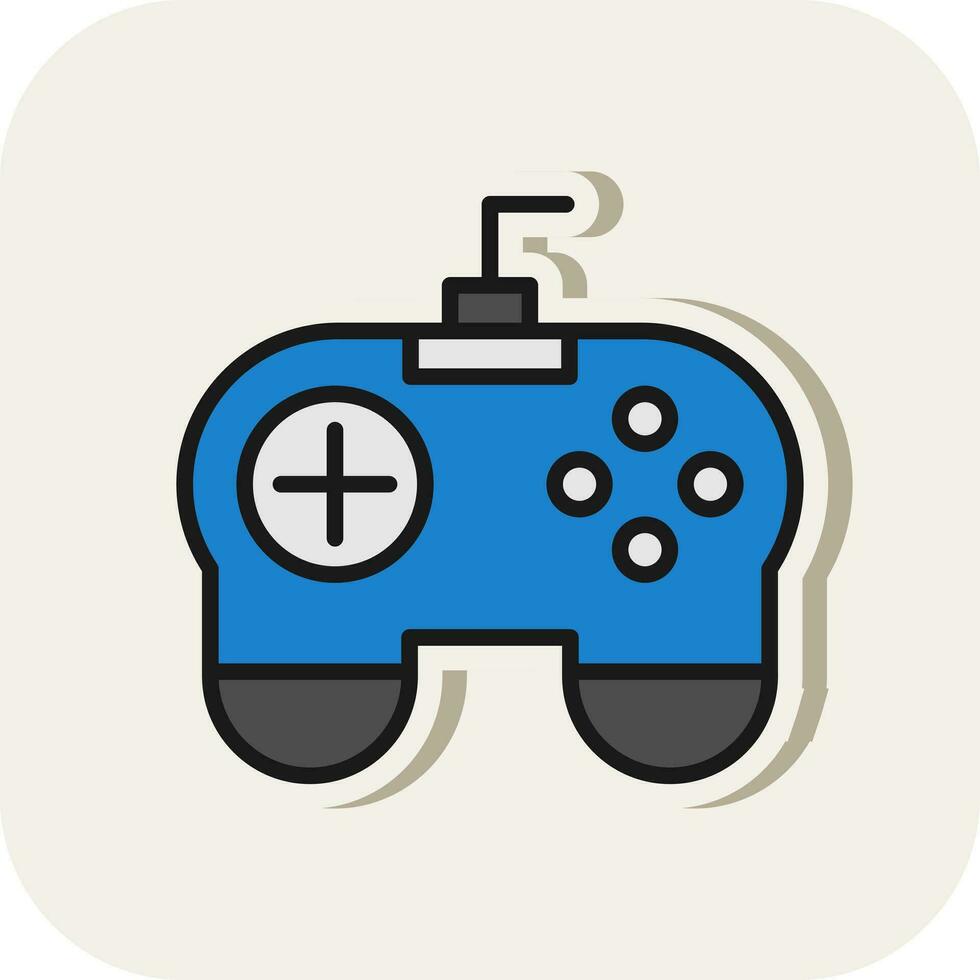 diseño de icono de vector de controlador de juego