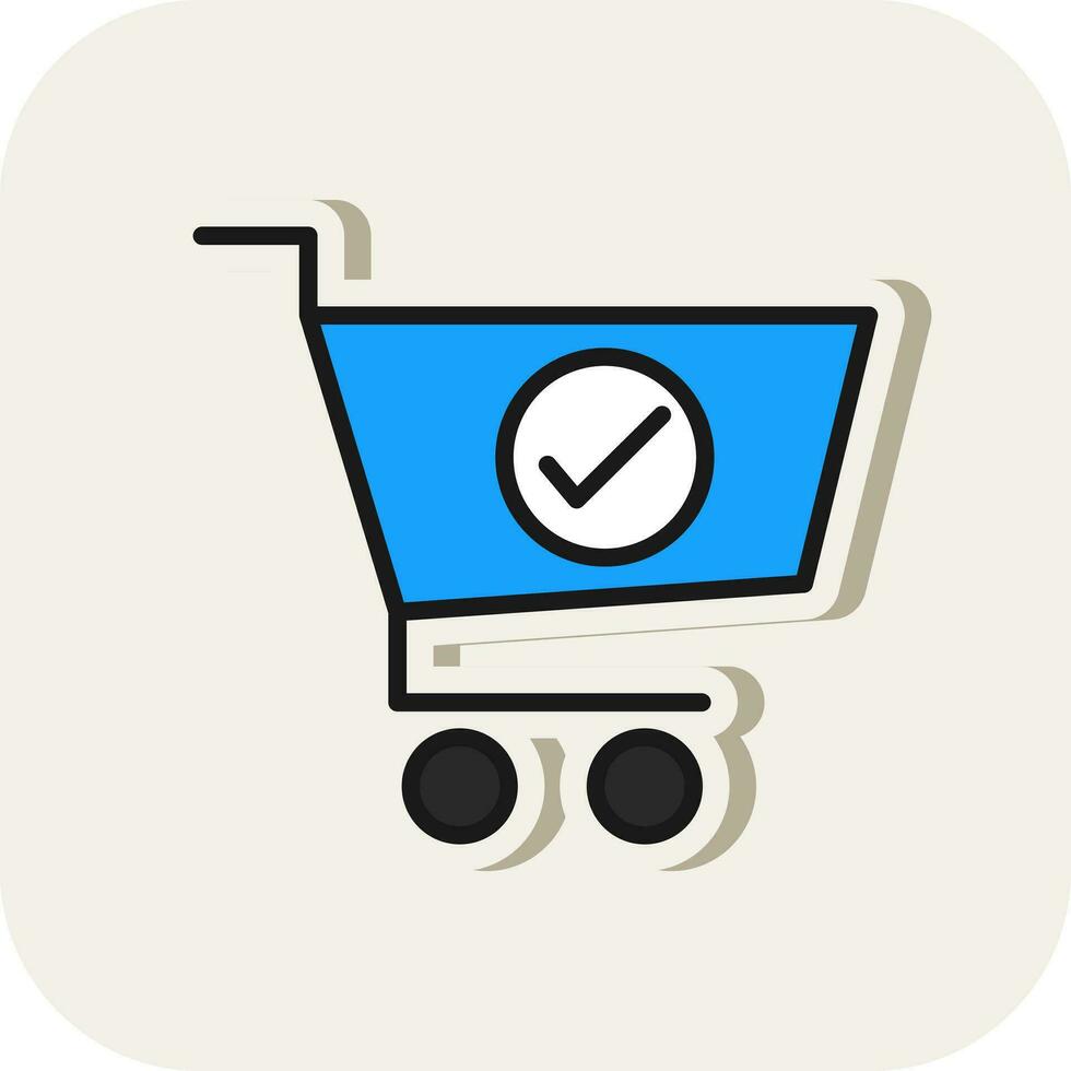 Checkout  Vector Icon Design