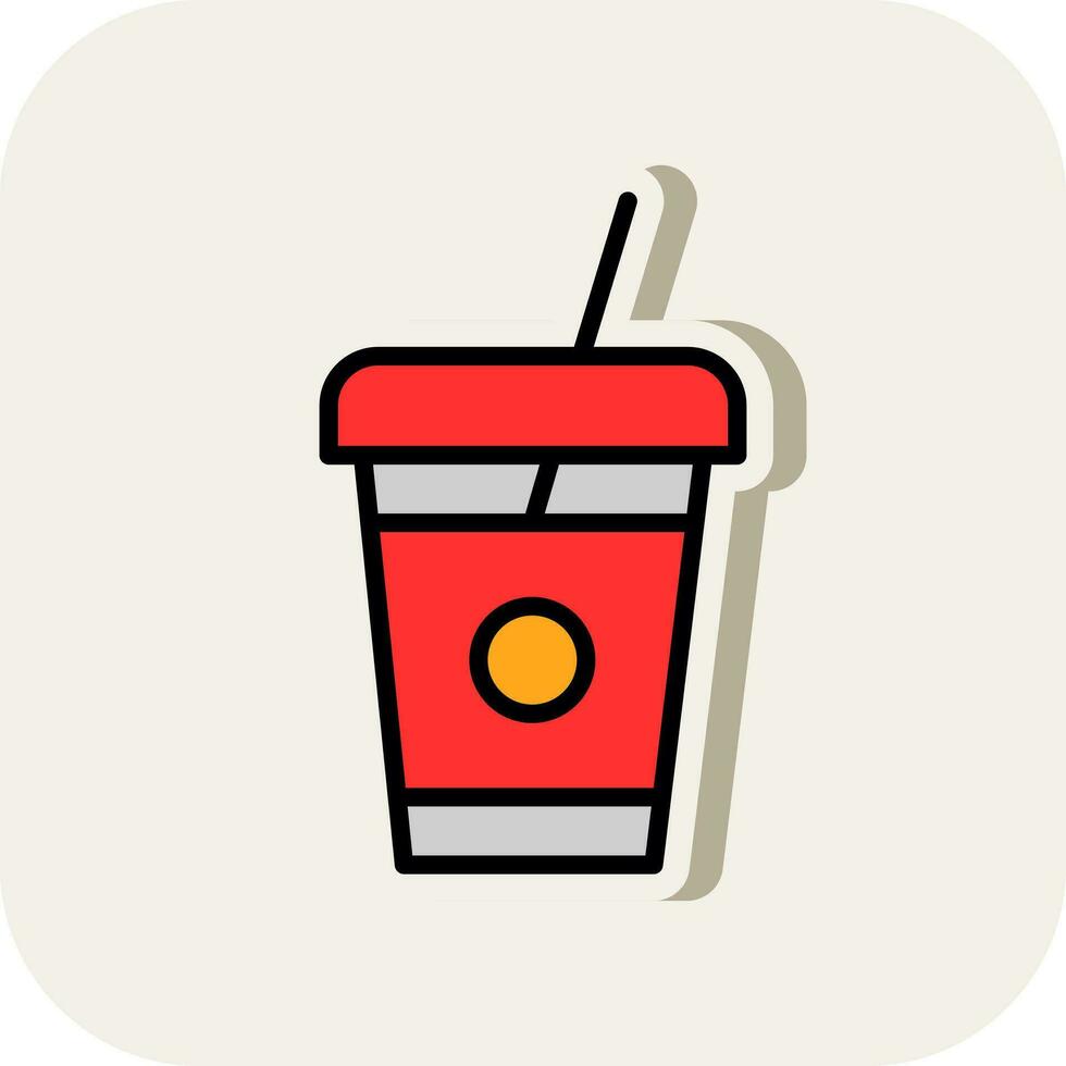 Cold Drink  Vector Icon Design