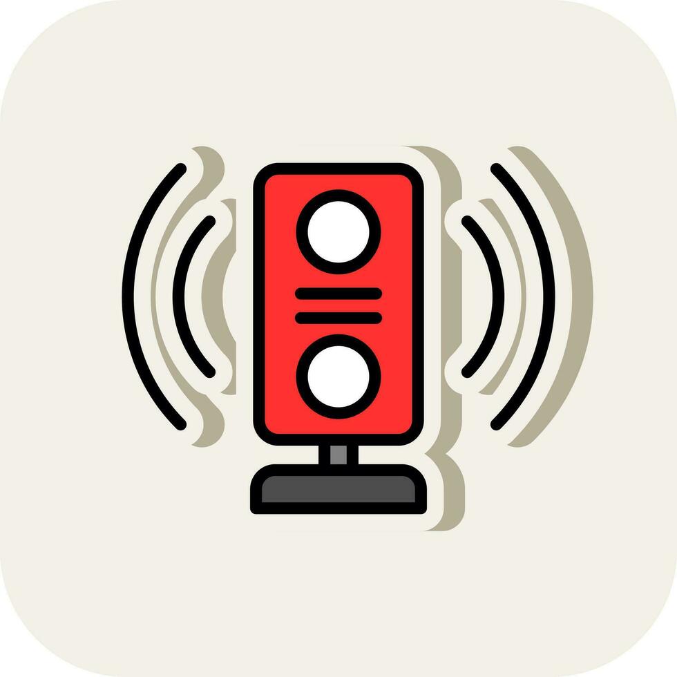 altavoz vector icono diseño