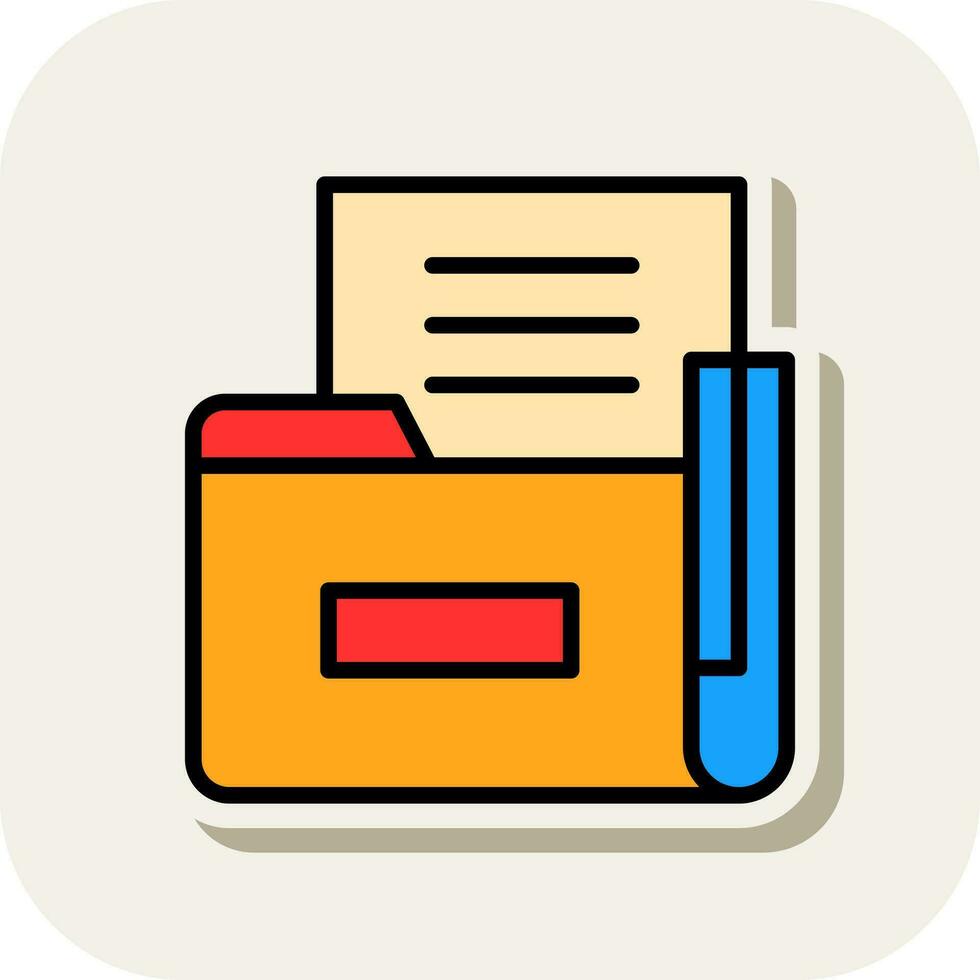 Folder  Vector Icon Design