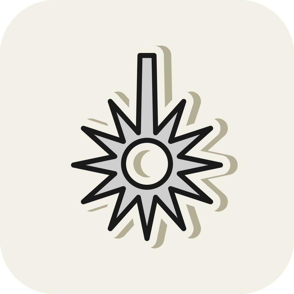 Overstitch  Vector Icon Design