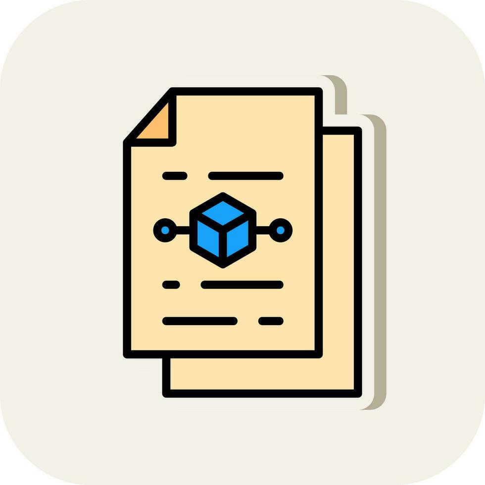 Blockchain  Vector Icon Design