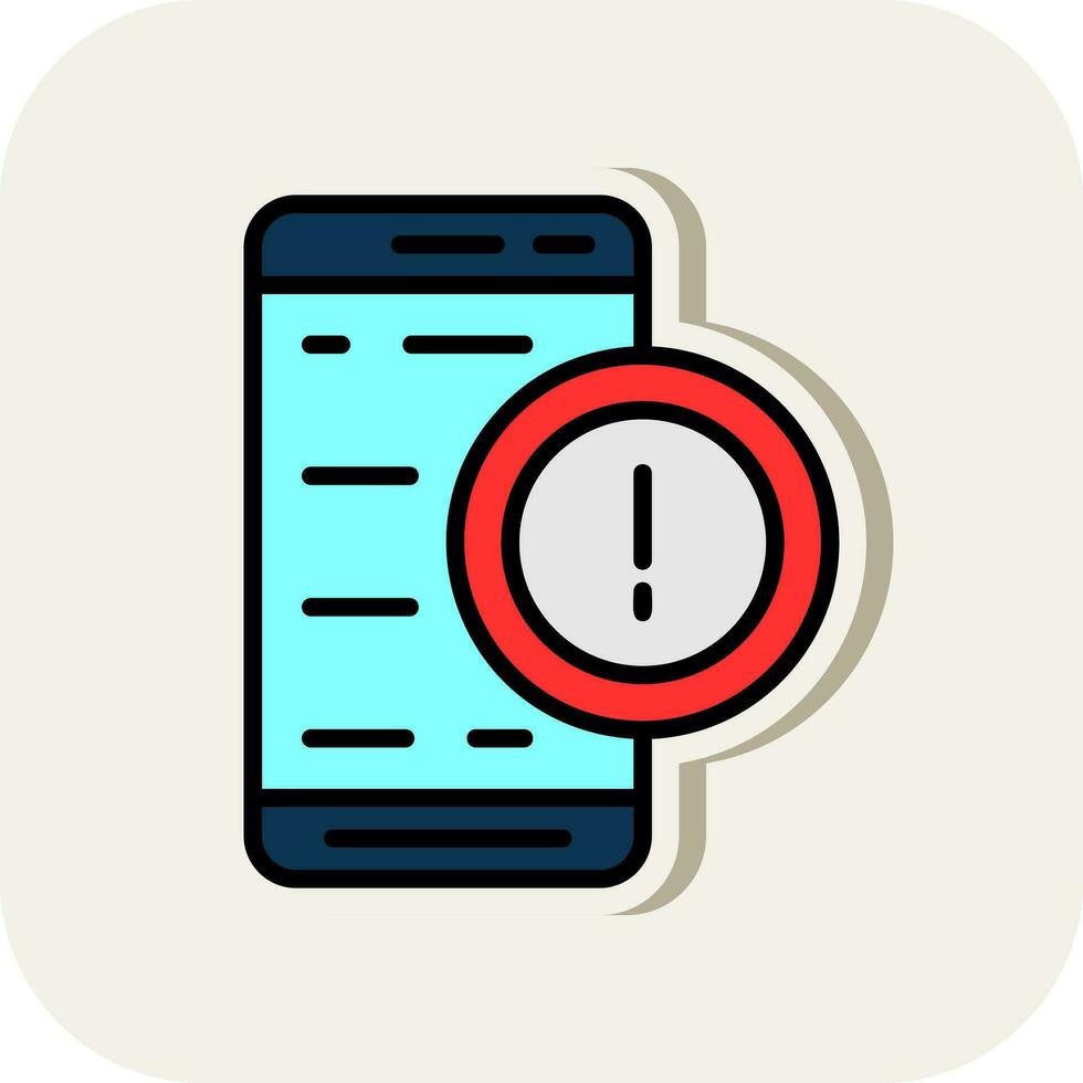 Mobile Info  Vector Icon Design
