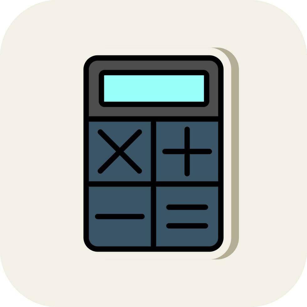 calculadora vector icono diseño