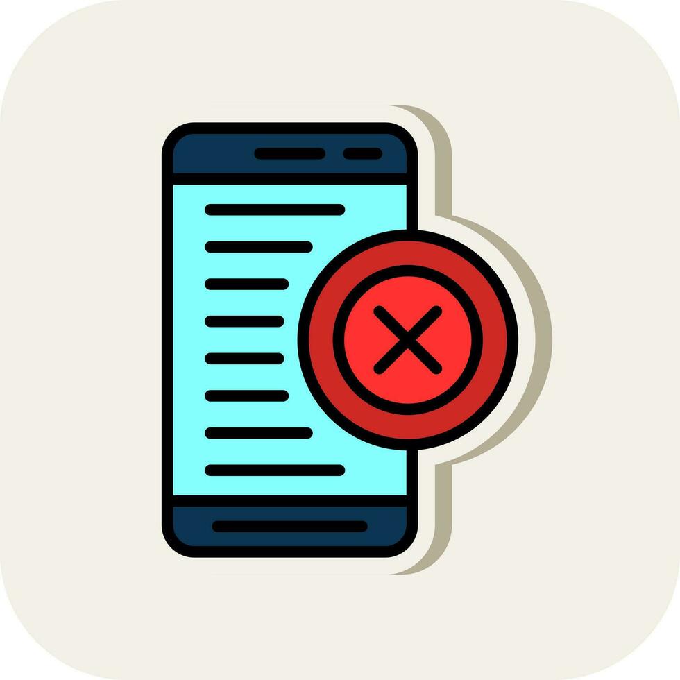 cancelar vector icono diseño