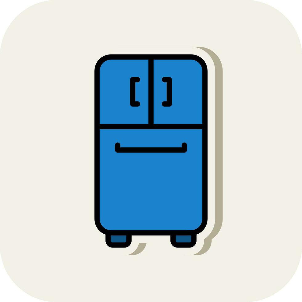 Fridge  Vector Icon Design