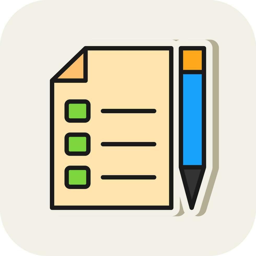 To Do List Vector Icon Design