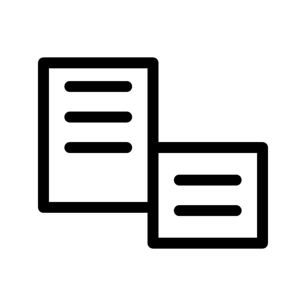 Context Menu Icon Vector Symbol Design Illustration