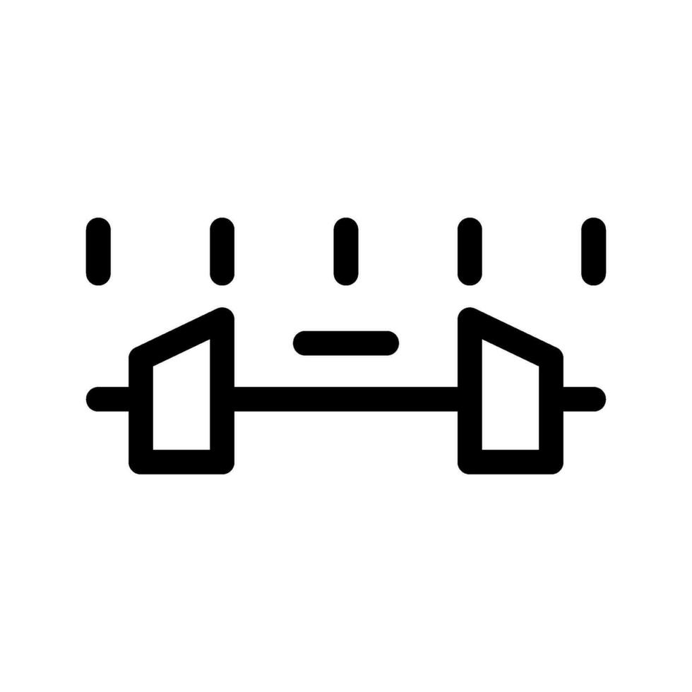 Range Slider Icon Vector Symbol Design Illustration
