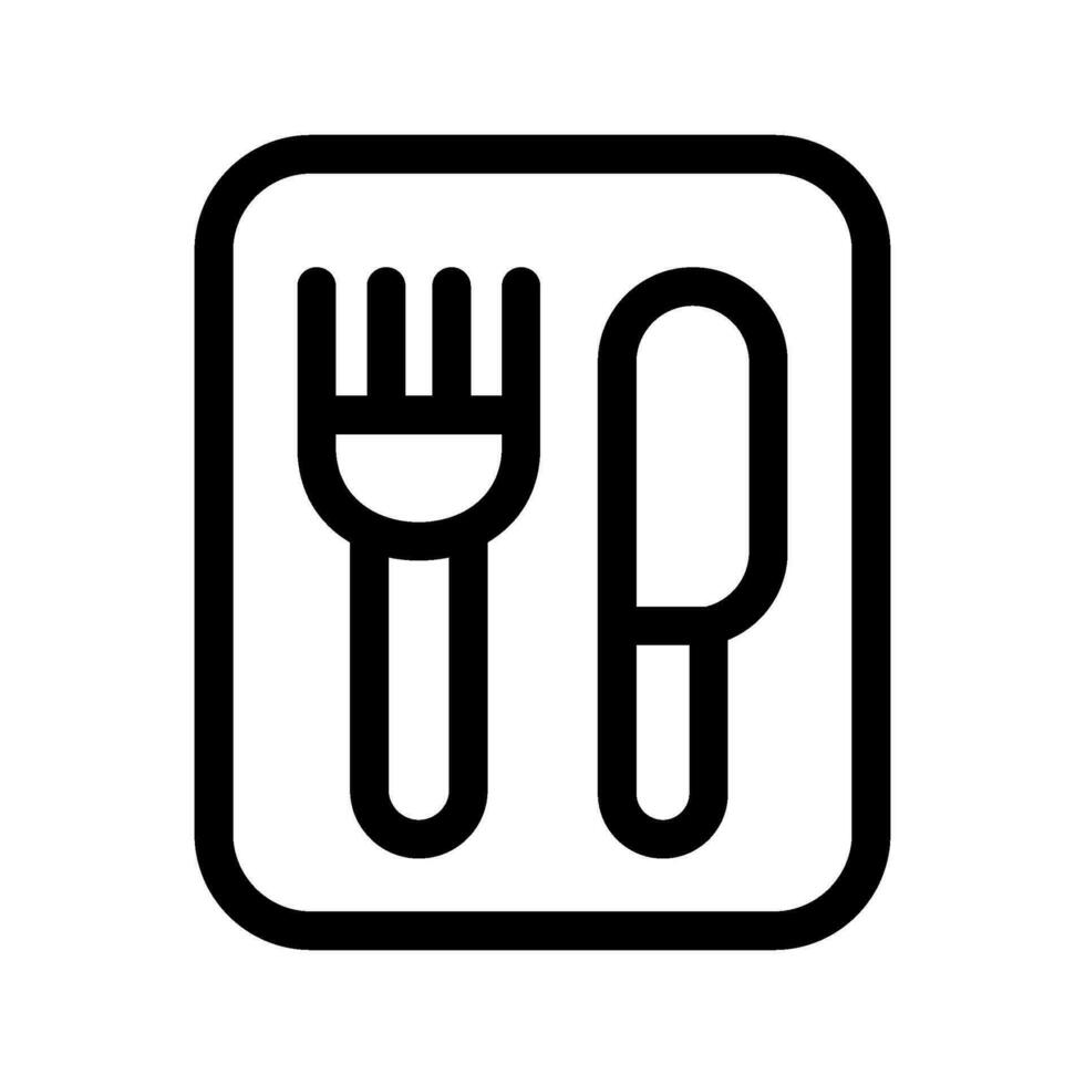 Cutlery Icon Vector Symbol Design Illustration