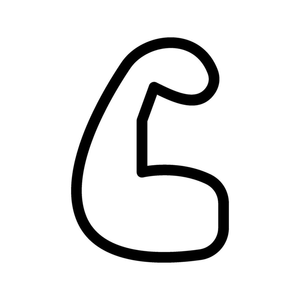 Strength Icon Vector Symbol Design Illustration
