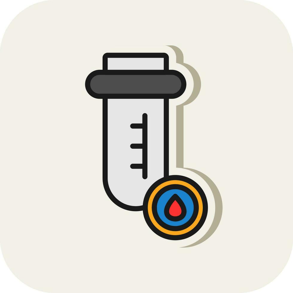 Pcr Test Vector Icon Design