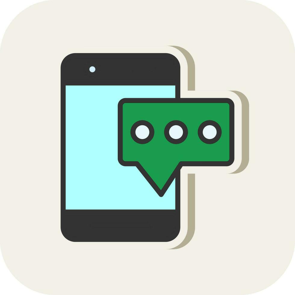 Chat  Vector Icon Design