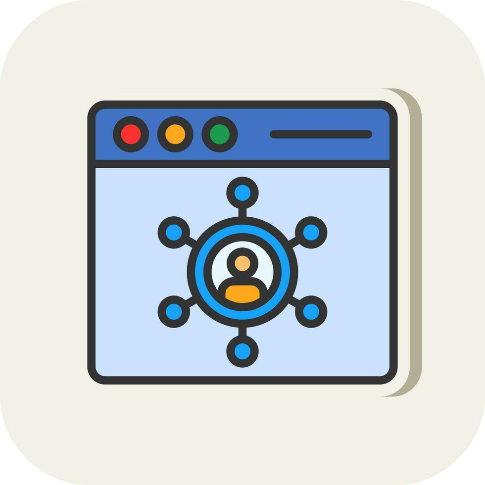 Social Media  Vector Icon Design