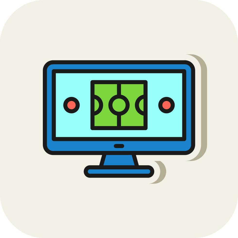 Online Game  Vector Icon Design