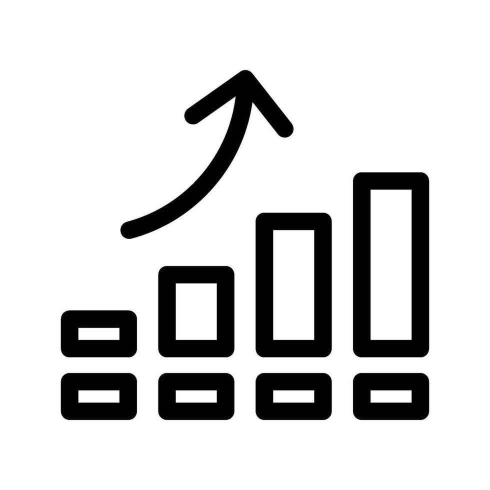 Bar Icon Vector Symbol Design Illustration