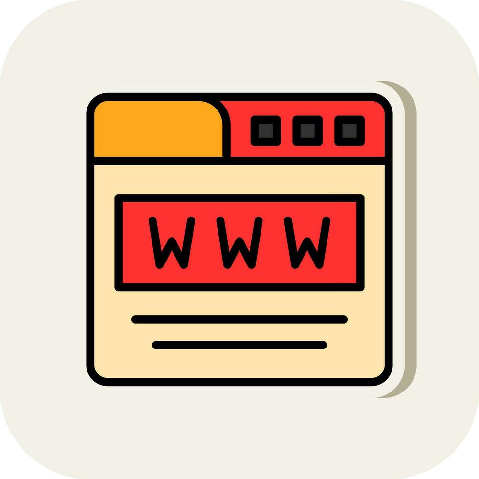 Website  Vector Icon Design