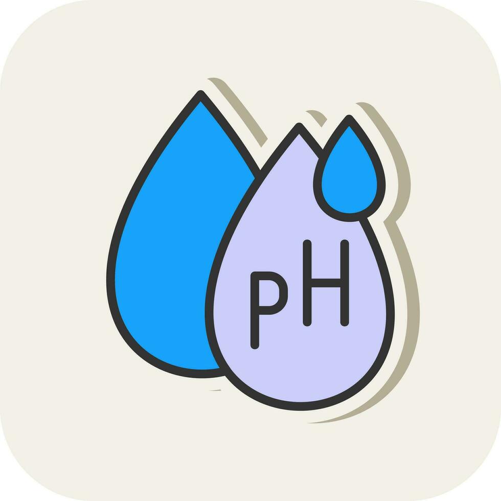 ph vector icono diseño