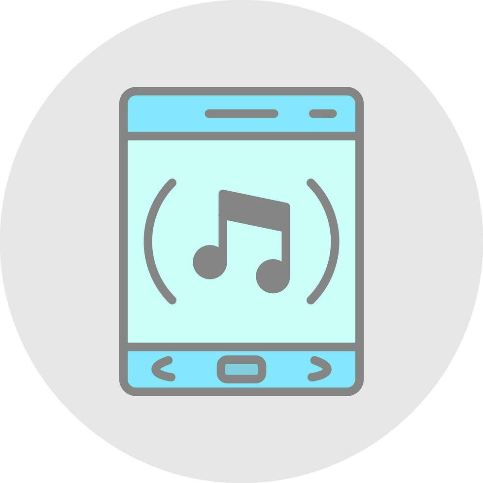 Music App  Vector Icon Design