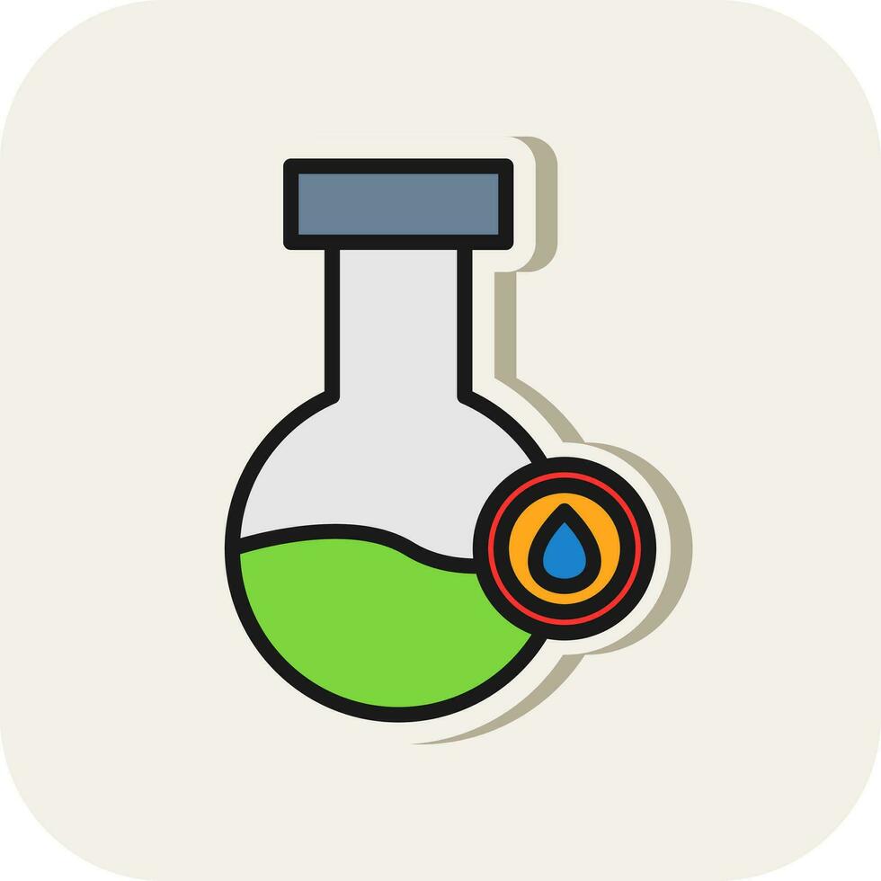 diseño de icono de vector de prueba pcr